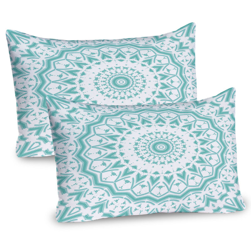 Ensemble de 2 taies décoratives bleu marine Ambesonne, H 20 po x l 36 po
