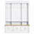Elegant APP Controlled LED Light Hall Tree with 9 Hooks, Roman Column Design, and Large Storage Cabinets for Modern Entryways-129346881