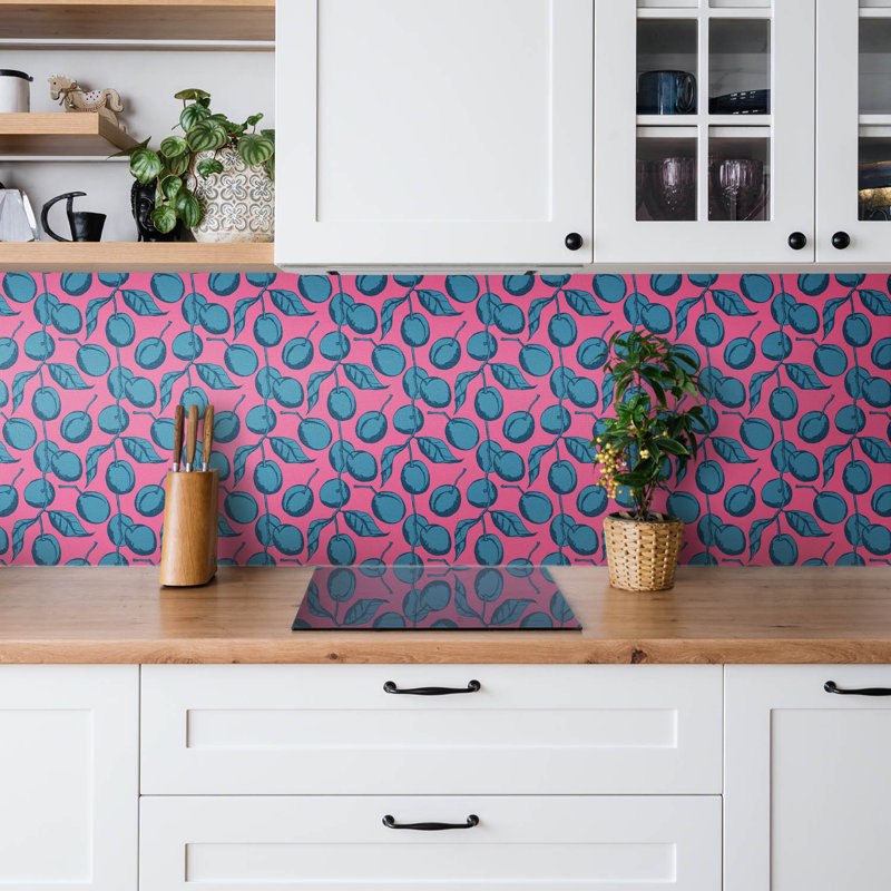 Chastie 50cm x 100cm PVC Field Tile in Pink
