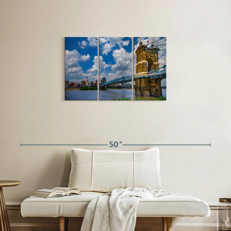 Horizon du pont John Roebler, H 20 po x l 33 po