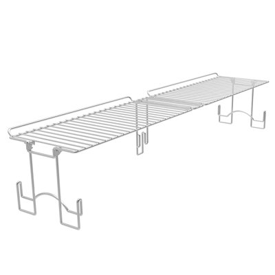 Yukon Glory 28-inch griddle warming rack, one-step clip-on, folds flat, fits 28-inch Blackstone