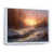 White Floater Framed