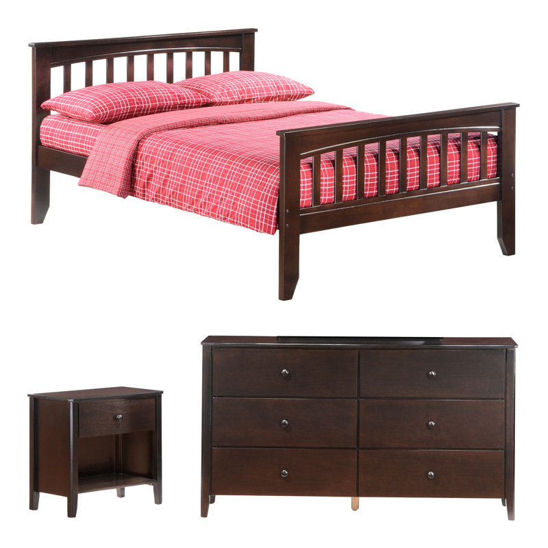 Ensemble de chambre configurable avec lit à panneaux Brancaster