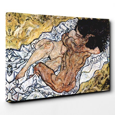Egon Schiele - Wrapped Canvas Painting