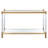 48'' Glass Top Console Table