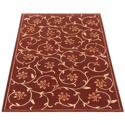 One-of-a-Kind 3'9" X 5'9" New Age Area Rug in