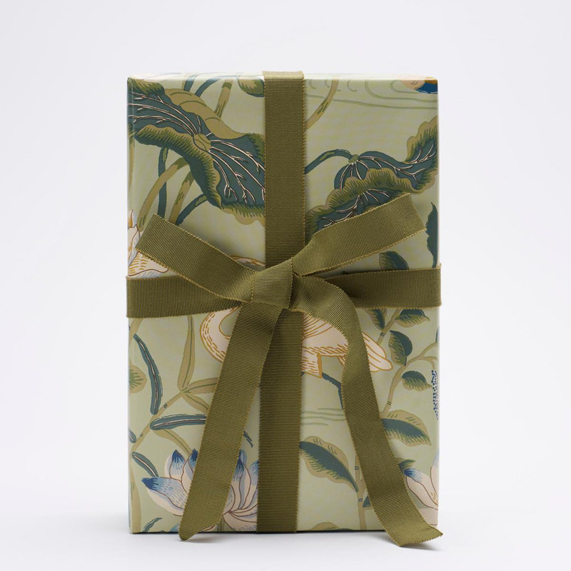 Papier d'emballage Lotus Garden