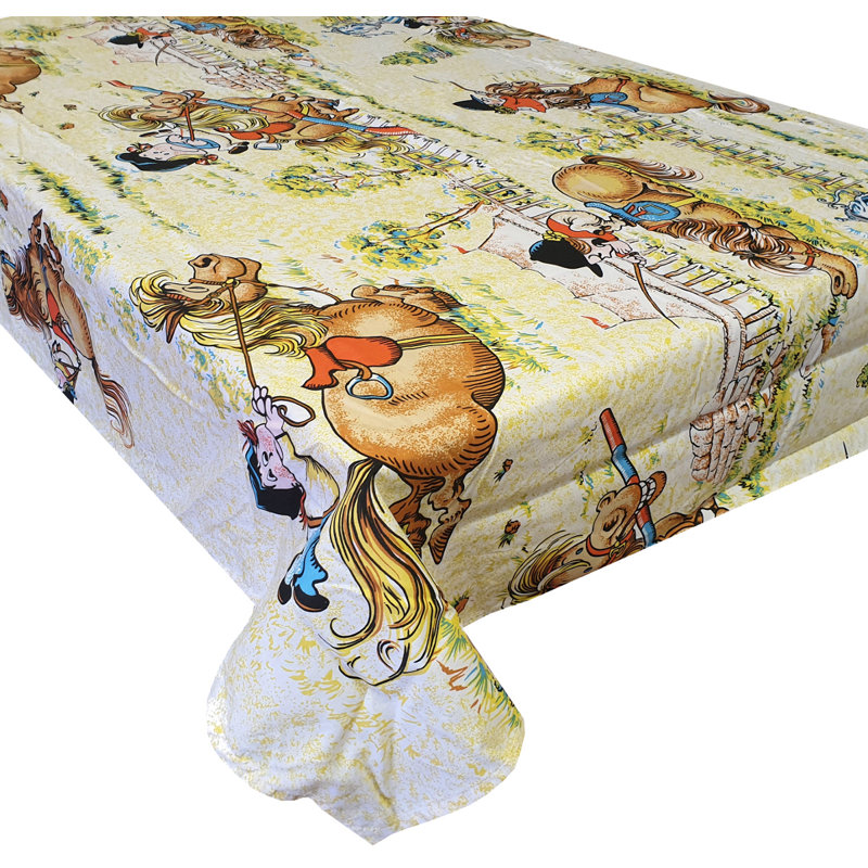 THELWELL TROPHY Pitman Tablecloth, 178cm W x 228cm L