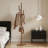 Freestanding Solid Wood Coat Rack With 6 Hooks, Height Adjustable Coat Tree For Entryway, Bedroom, And Living Room, Sturdy Coat Hanger Stand-1763255051