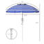Parasol de plage portatif Outsunny-185360756