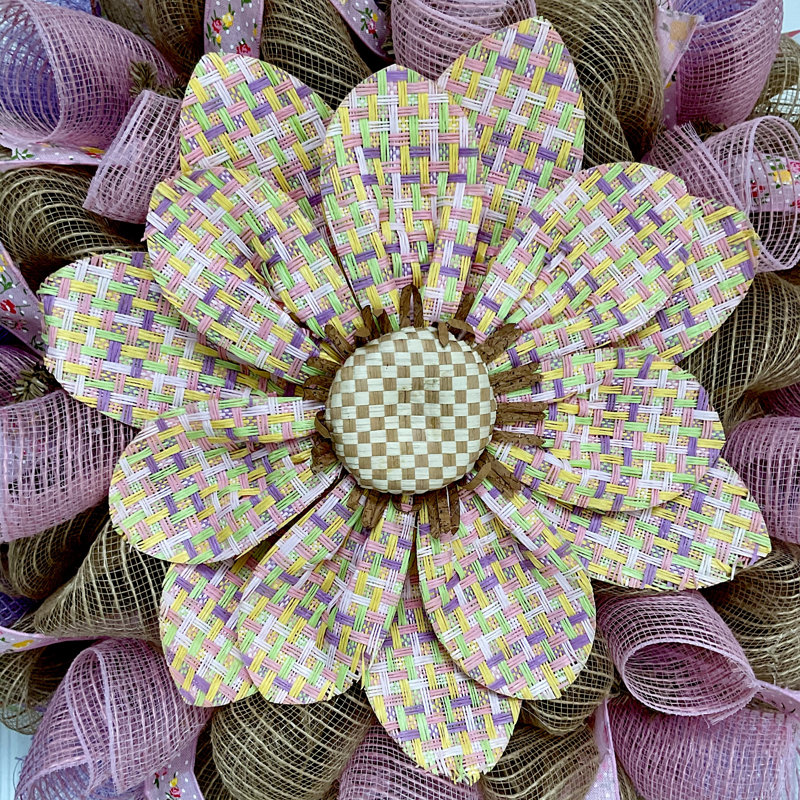 Handcrafted Faux 24'' Wreath