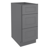 Cozy Design Recessed Panel 34.5'' H Plywood Standard Base Cabinet Ready-to-Assemble