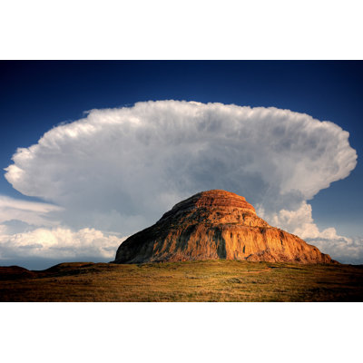 Castle Butte by Bobloblaw - Wrapped Canvas Print