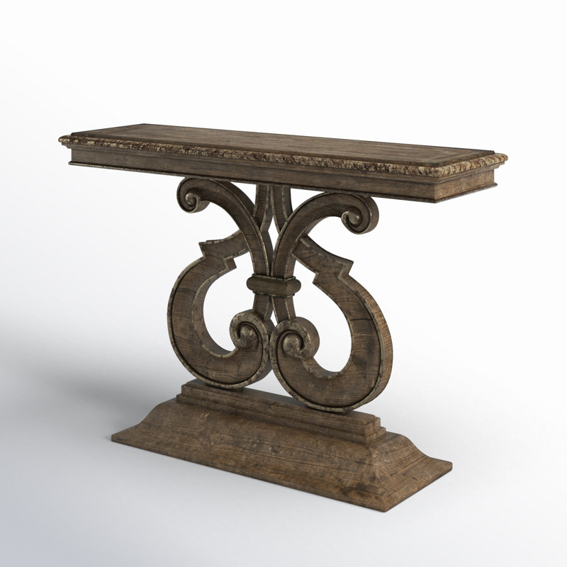 Charlene 48'' Solid Wood Console Table