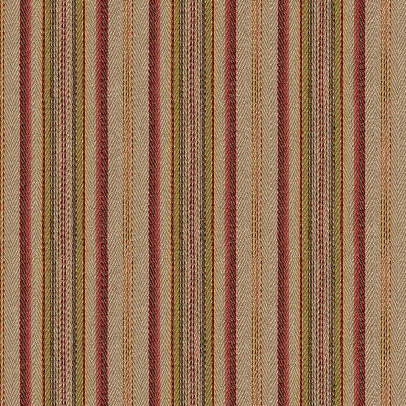 Beige/Burgundy Rayon, Polyester and Flax Fabric