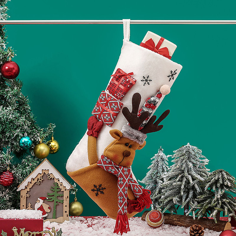 Ensemble de chaussettes de Noël, C