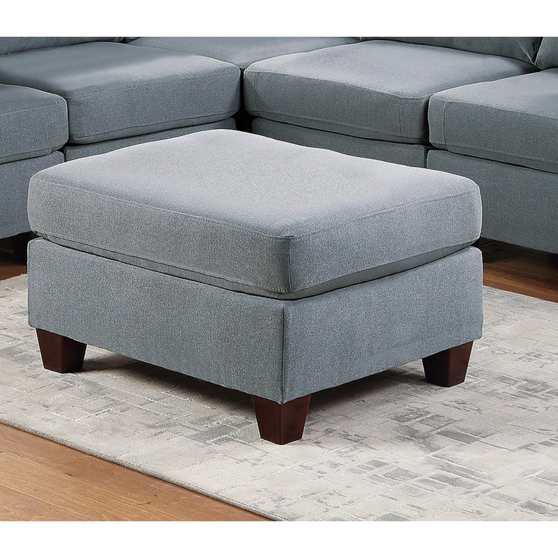 Repose-pieds de salon en tissu 1pc