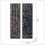Art mural rectangulaire BoDecor, décor de style transitionnel, ensemble de 2