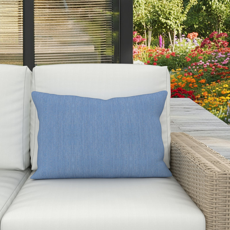 Coussin intérieur / extérieur Amala Sunbrella®, Océan Cast