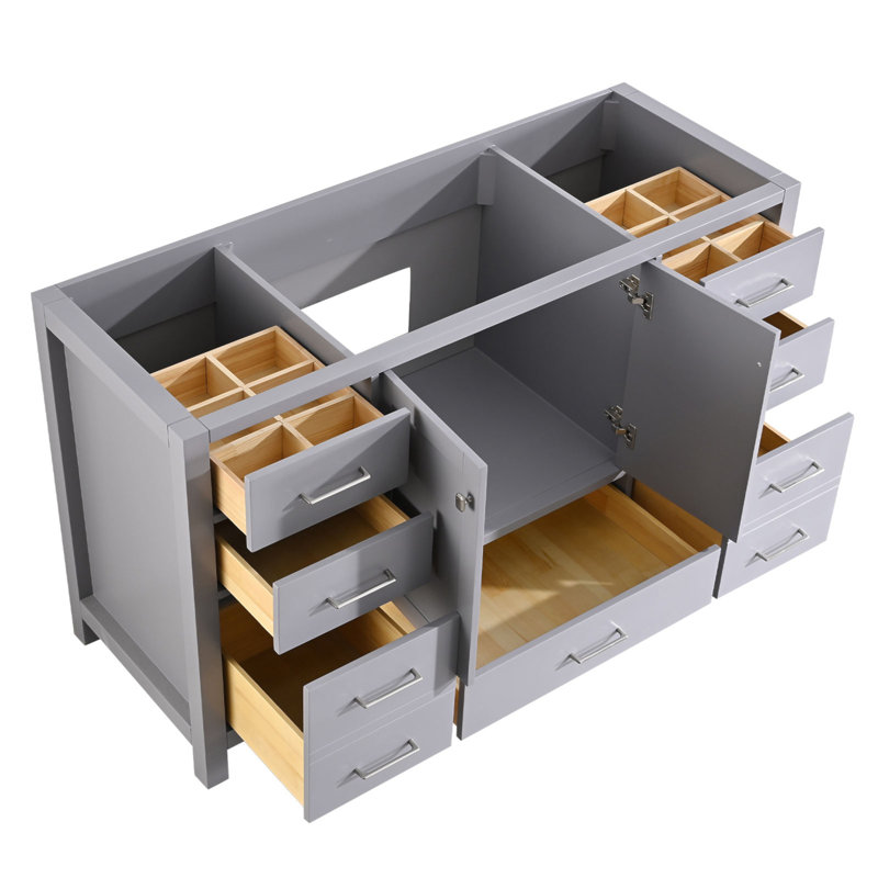 60'' Single Bathroom Vanity Base Only
