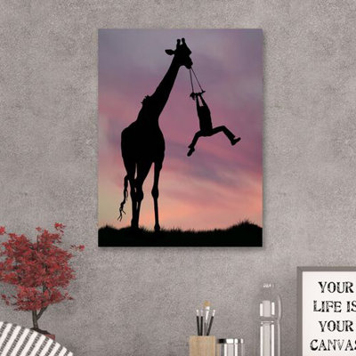 The Zookeeper by Dominic Liam - Wrapped Canvas Print