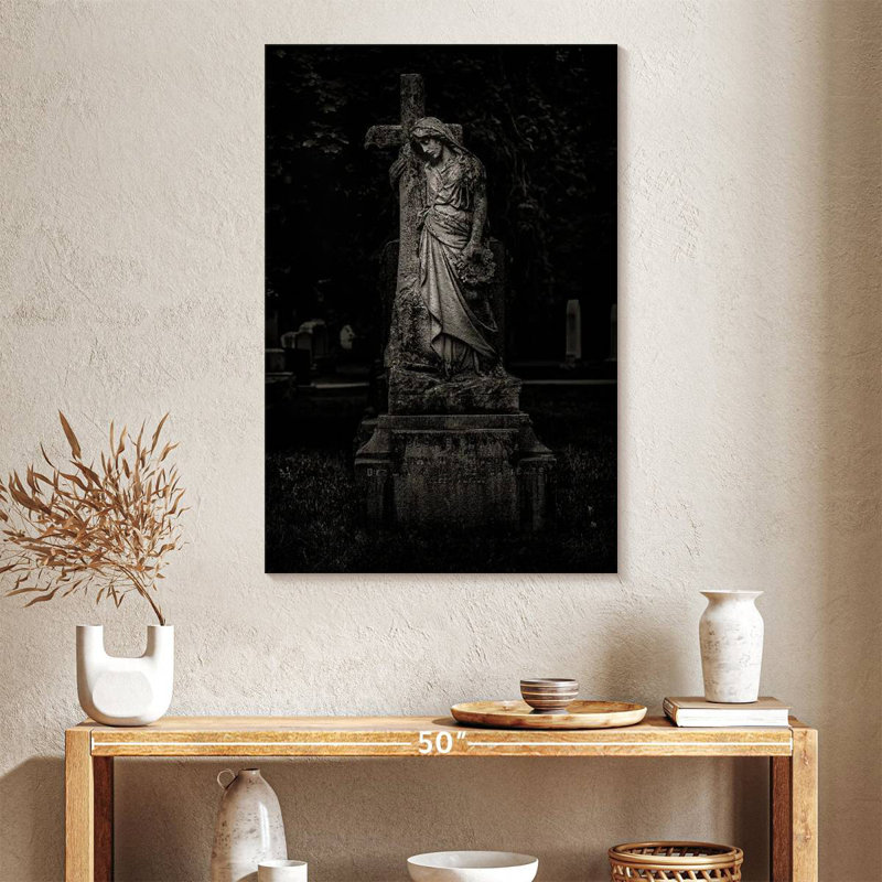 Hitzel Tombstone Shadow I, 39" H x 26" W