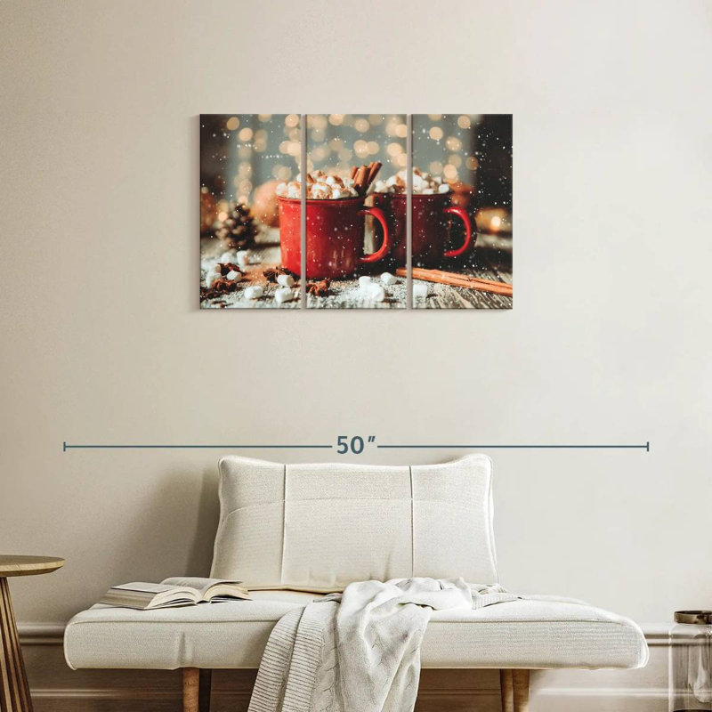 Yarlin Holiday Coffee, 20" H x 33" W