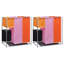 Rebrilliant trieur de linge 3 paniers 2 paniers avec bac à linge