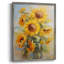 Reproduction encadrée FLORAL Series CDLXIV - bois massif-279164912