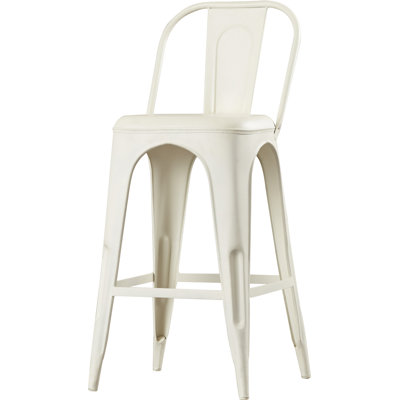 Silenus Counter Stool with Metal Frame