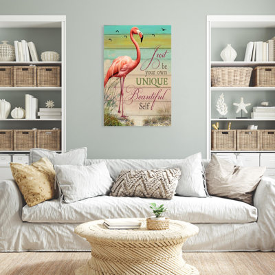 " Flamingo Beautiful Self "