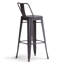 Tabouret 30 "en métal (ensemble de 2)-1049578490