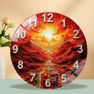 Horloge murale Sunset