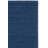 Amira Solid Color Handwoven Wool/Cotton Area Rug in Navy Blue-1691979094