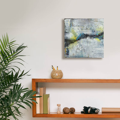  Art mural en toile «Inb entr» par Laura Gibson, 12 po x 12 po