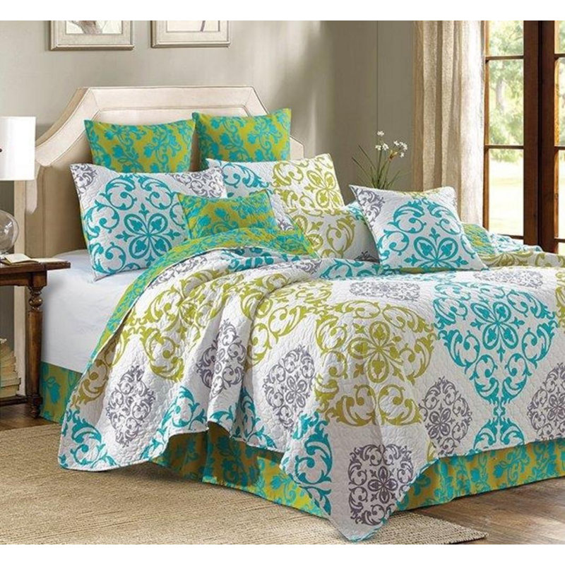 Bon Iver Polyester Damask Quilt
