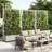 Raised Garden Bed with Trellis on Wheels – Versatile Metal Planter Box with Trellis, Multi-Style Planter Boxes with Trellis Privacy Screen for Patio and Garden-1694726962-1694726964
