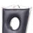 Bleidy Upholstered Side Chair in Black and Silver (Set of 2)