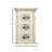 Pharr White Embossed Picture Frame