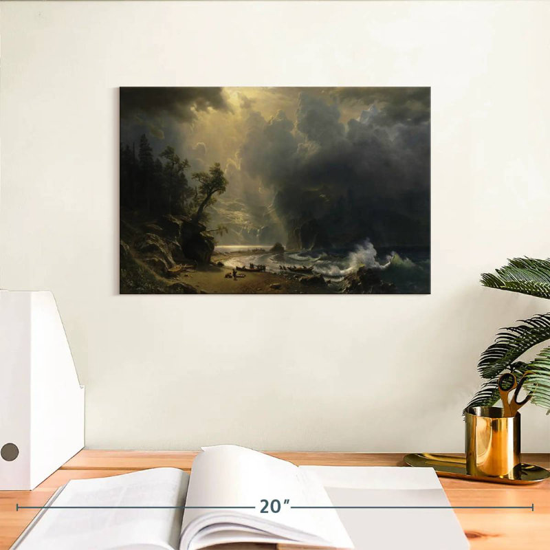 Alvord Puget Sound On The Pacific Coast, 8" H x 12" W