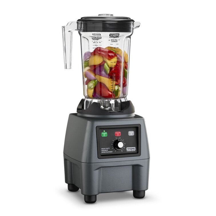 Waring Commercial 1-Gallon, 3-Speed Food Blender with Copolyester