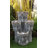 Resin Multi-Tier Flower Girl Fountain with LED Light