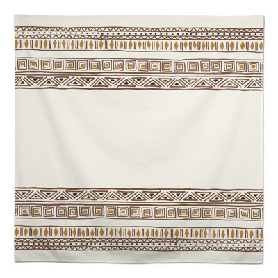 Aleia Geometric Cotton Blend Square Tablecloth