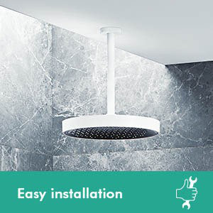 Hansgrohe Rainfinity Shower Head 250 1-Jet, 2.5 GPM