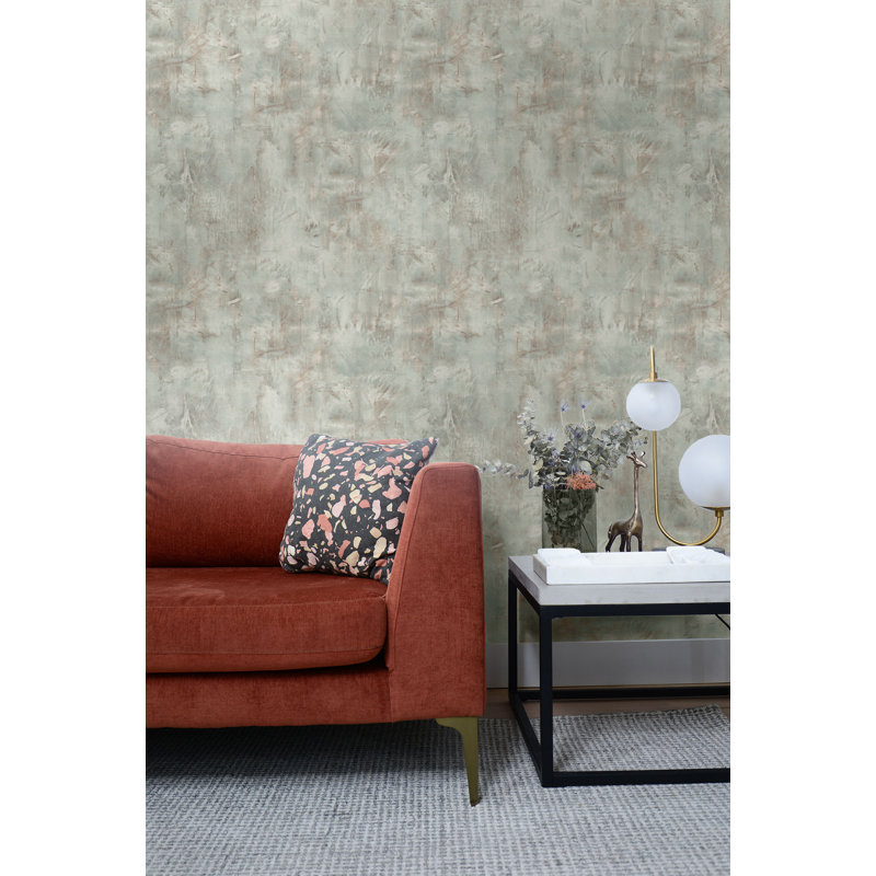 Rouleau de papier peint l 27 po x l 27 po Bellmead, Glaçon