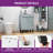  24" Bathroom Vanity With Ceramic Sink-1656589418