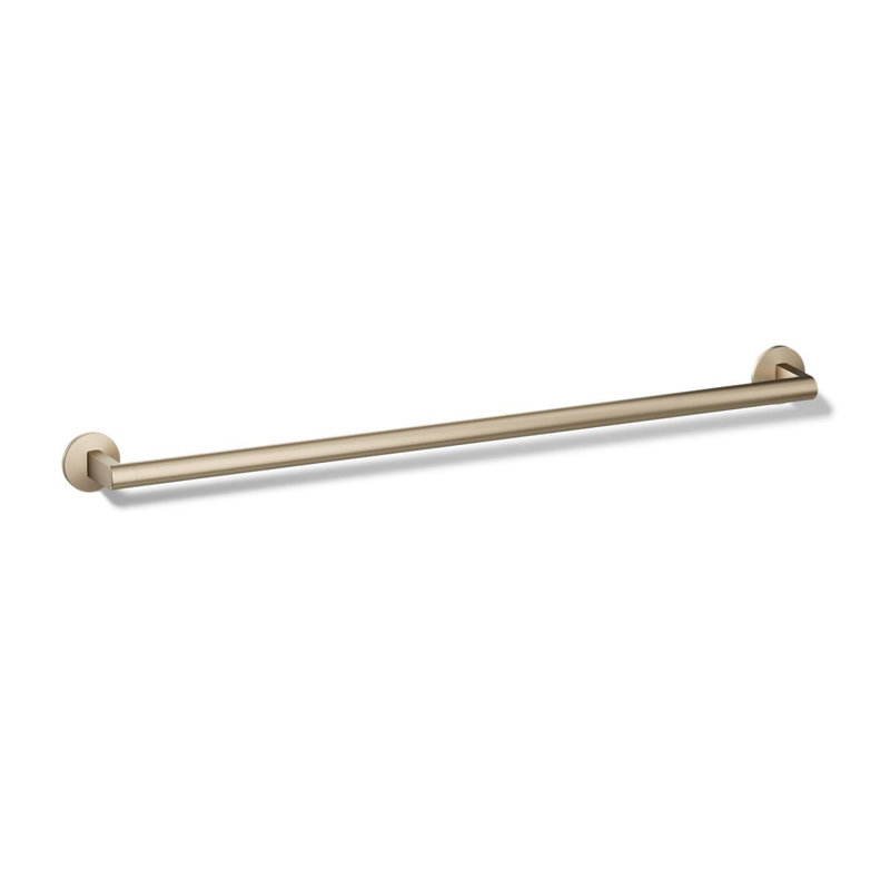 Porte-serviettes Composants, L 30 po, Bronze brossé éclatant