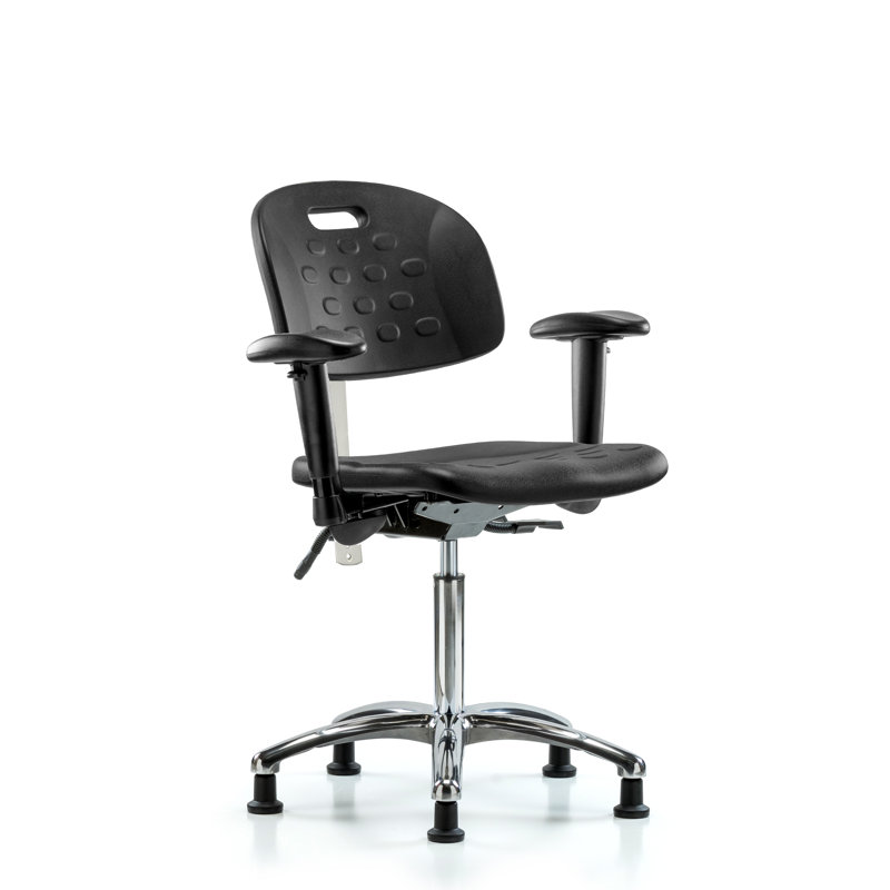 Chaise de travail Kellie, Patins, Non inclus