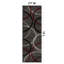 Tapis performance gris, rouge et noir Weekes-506539900