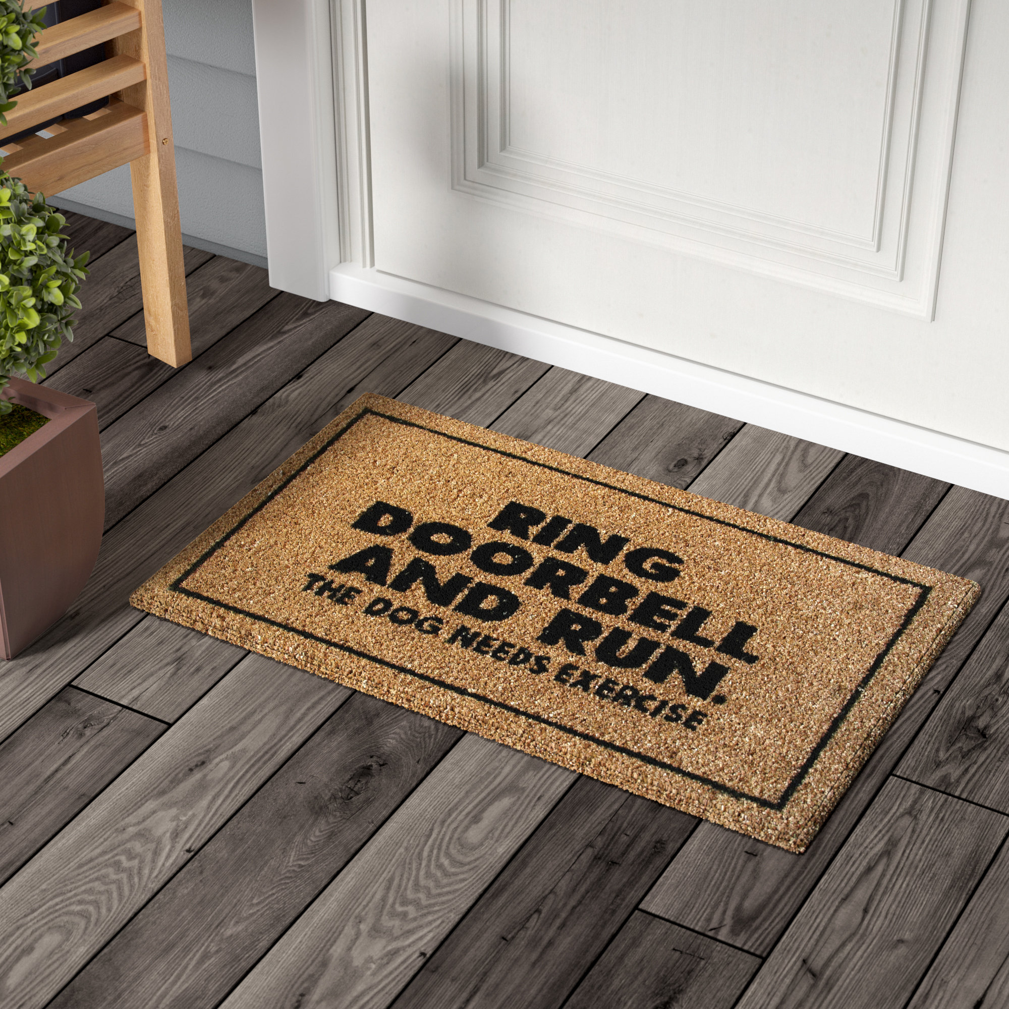 Ivy Bronx Bruhn Outdoor Doormat & Reviews | Wayfair